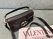 Valentino Garavani VLogo 1960 Black Bag 26x13x9cm - 5