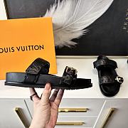 Louis Vuitton LV Bom Dia Flat Muse Black - 3