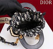 Dior Mini Lady Bag Wicker 17cm - 4