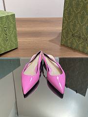 Gucci Signoria Ballet Flat Pink - 4