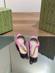 Gucci Signoria Ballet Flat Pink - 3