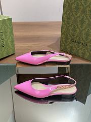 Gucci Signoria Ballet Flat Pink - 2