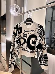 Dolce & Gabbana DG White Sweater - 1