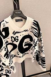 Dolce & Gabbana DG White Sweater - 4