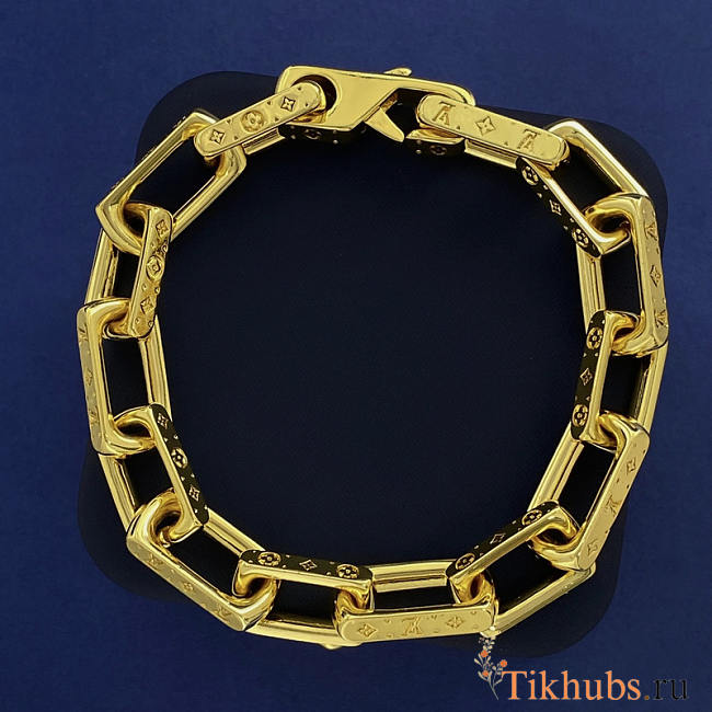 Louis Vuitton LV Chain Bracelt Gold - 1