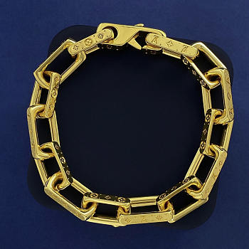 Louis Vuitton LV Chain Bracelt Gold