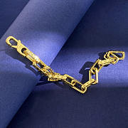 Louis Vuitton LV Chain Bracelt Gold - 3