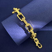 Louis Vuitton LV Chain Bracelt Gold - 2