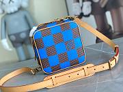 Louis Vuitton LV Chess Messenger Blue Bag 24 x 24 x 8 cm - 4