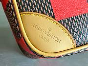 Louis Vuitton LV Chess Messenger Red Bag 24 x 24 x 8 cm - 3
