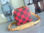 Louis Vuitton LV Chess Messenger Red Bag 24 x 24 x 8 cm - 2