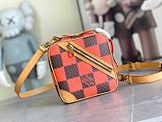 Louis Vuitton LV Chess Messenger Orange Bag 24 x 24 x 8 cm - 4