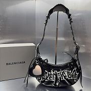 Balenciaga Le Cagole XS Shoulder Bag Black 26x16x10cm - 1