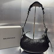 Balenciaga Le Cagole XS Shoulder Bag Black 26x16x10cm - 3