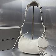 Balenciaga Le Cagole XS Shoulder Bag White 26x16x10cm - 5