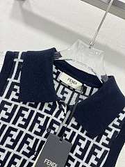 Fendi Navy Blue Dress - 3