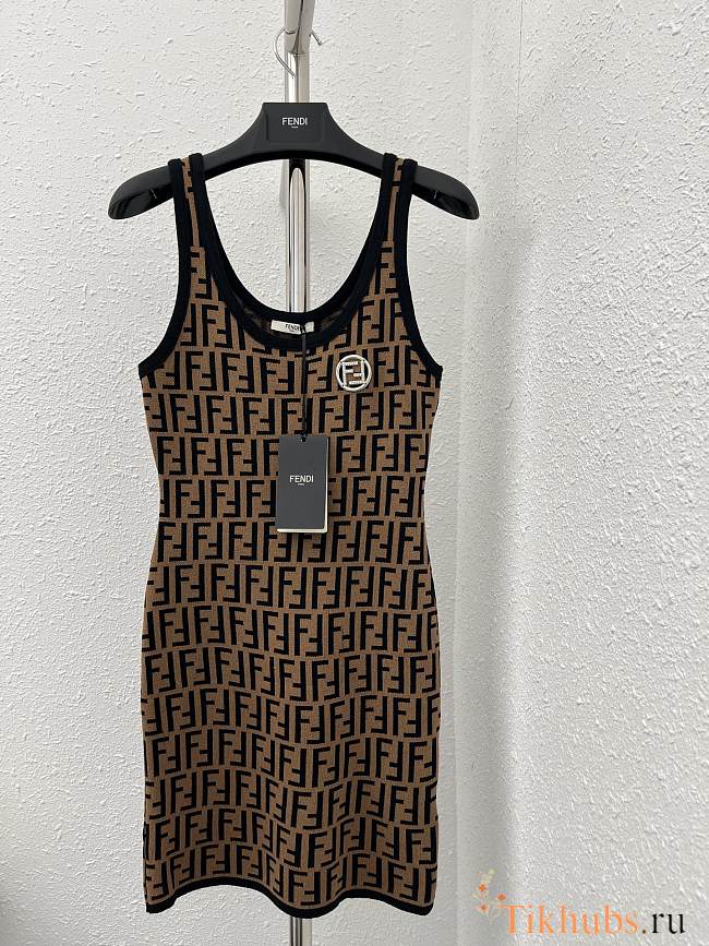 Fendi Brown Dress 02 - 1