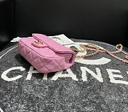 Chanel Mini CF 24S Pink Gold 20x13x7cm - 5