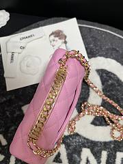 Chanel Mini CF 24S Pink Gold 20x13x7cm - 3