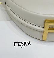 Fendi Fendigraphy Mini White Bag 20x13x7.5cm - 5