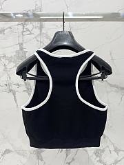 Balenciaga Black Tank Top - 4