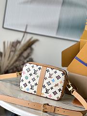 Louis Vuitton LV Nano Steamer Bag White 15 x 18 x 7 cm - 3