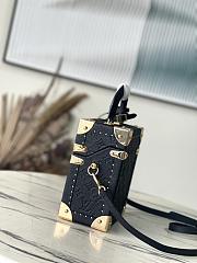 Louis Vuitton LV Camera Box Bag Black 17.5 x 21.5 x 10.5 cm - 2