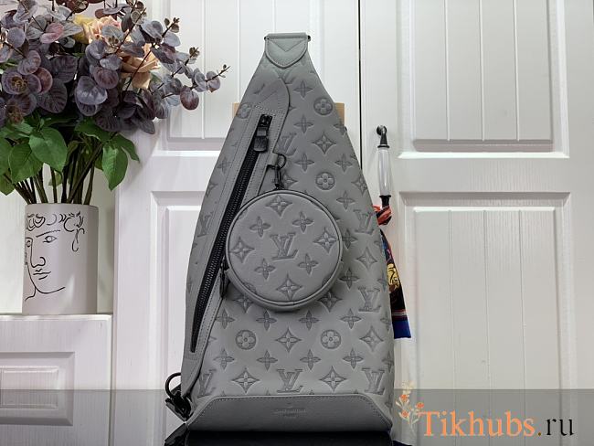 Louis Vuitton LV Duo Crossbody Bag Grey 20 x 42 x 6 cm - 1
