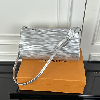 Louis Vuitton LV Pochette Accessoires Silver 22 x 11.6 x 3 cm