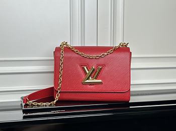 Louis Vuitton LV Twist MM Red 23 x 17 x 9.5 cm 