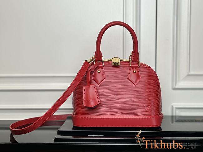 Louis Vuitton LV Alma BB Red 23.5 x 17.5 x 11.5 cm - 1