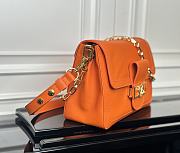 Louis Vuitton LV Dauphine Soft MM Orange 24 x 17 x 9 cm - 3