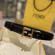 Fendi Black Belt 3.5cm - 1