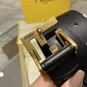 Fendi Black Belt 3.5cm - 5