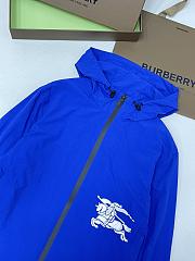 Burberry Nylon Blue Jacket - 3