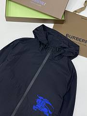 Burberry Black Cropped Nylon Jacket - 3