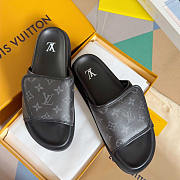 Louis Vuitton LV Miami Mules Black - 1