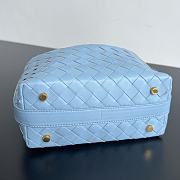 Bottega Veneta Mini Wallace Blue 23x13x9.5cm - 2