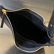 Bottega Veneta Small Drop Bag Black 32.5x23x10cm - 5