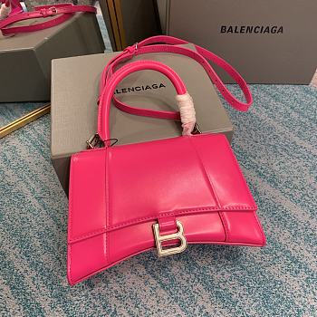 Balenciaga Hourglass Bag Pink 23x10x24cm