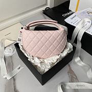 Chanel Pink Pouch Bag 18x17x8cm - 5