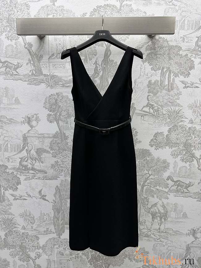 Dior Wraparound Mid-Length Dress - 1