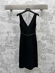 Dior Wraparound Mid-Length Dress - 1