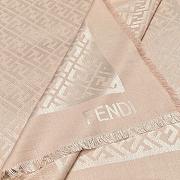 Fendi Pink Scarf 140x140cm - 4