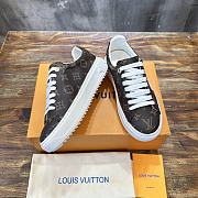 Louis Vuitton LV Time Out Sneaker Black White - 3