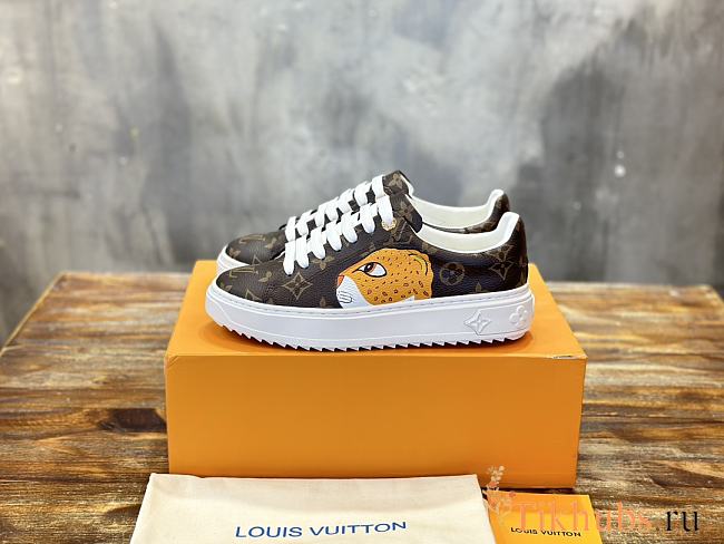 Louis Vuitton LV Time Out Sneaker Orange - 1