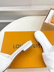 Louis Vuitton LV Revial Flat White Mule - 5
