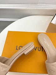 Louis Vuitton LV Revial Flat Beige Mule - 4