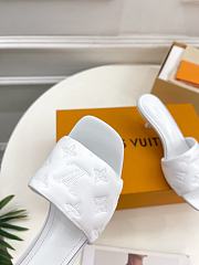 Louis Vuitton LV Revial White Heel 5cm - 2