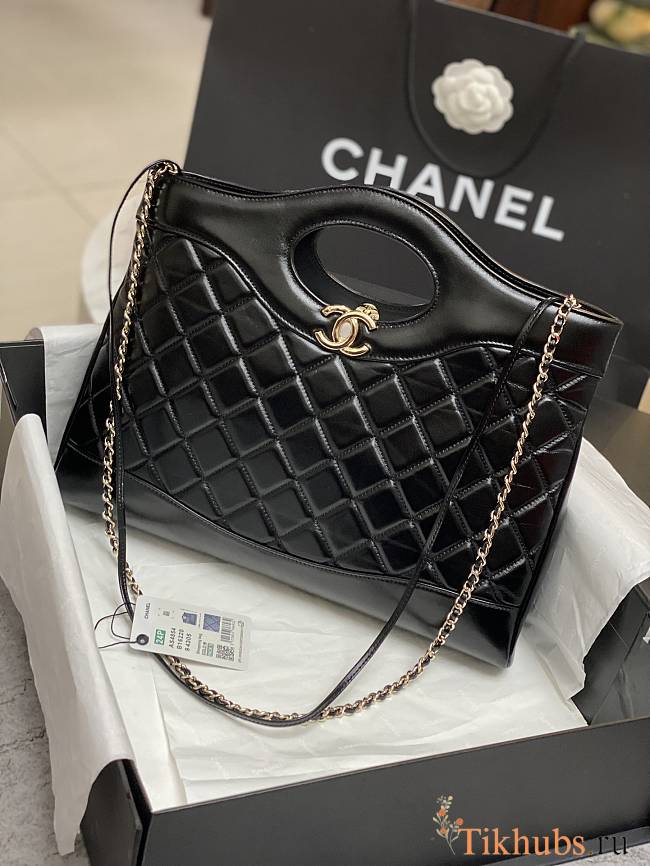 Chanel 31 Bag Black 35x39x8cm - 1